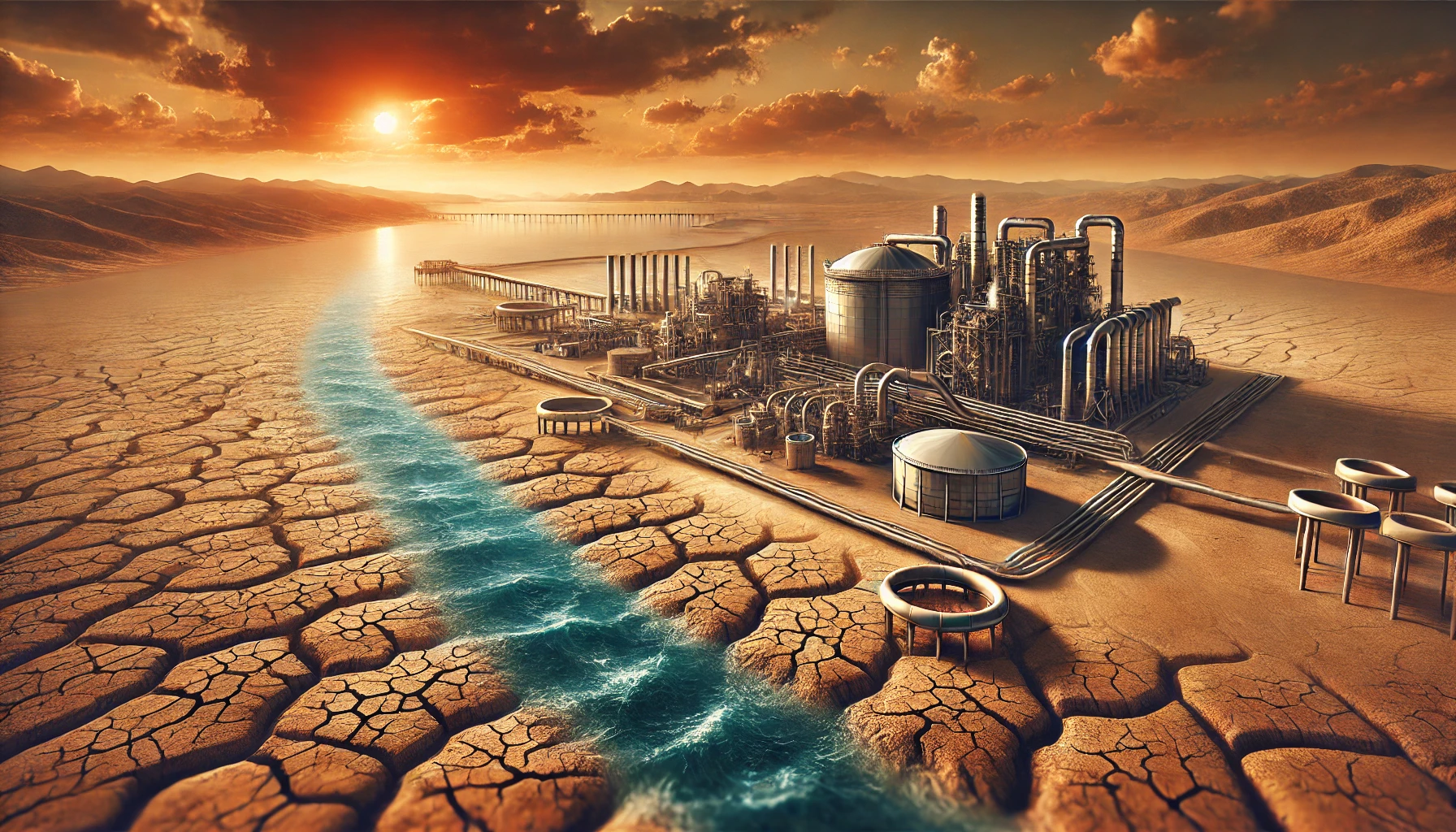 La crisis de sequía en España: ¿Pueden las plantas desalinizadoras salvar el día?